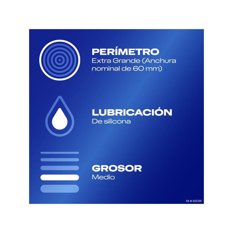 Natural XL Condoms 12 units - Image 3