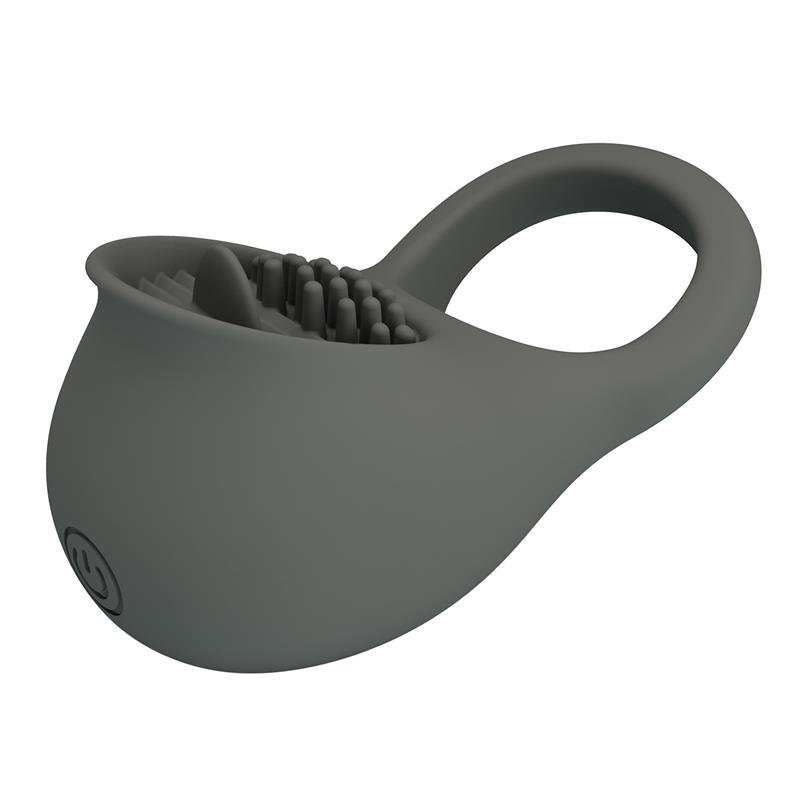 Nimbus Vibrating Cock Ring with Licking Tongue - Image 4