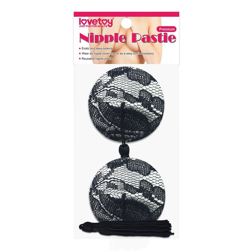 Nipple Covers Reusable Black - Image 2