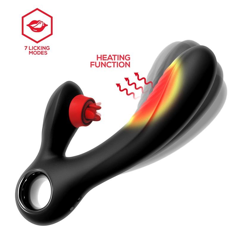 Niza Vibe with Heating and Clitoris Triple Tongue - Image 3