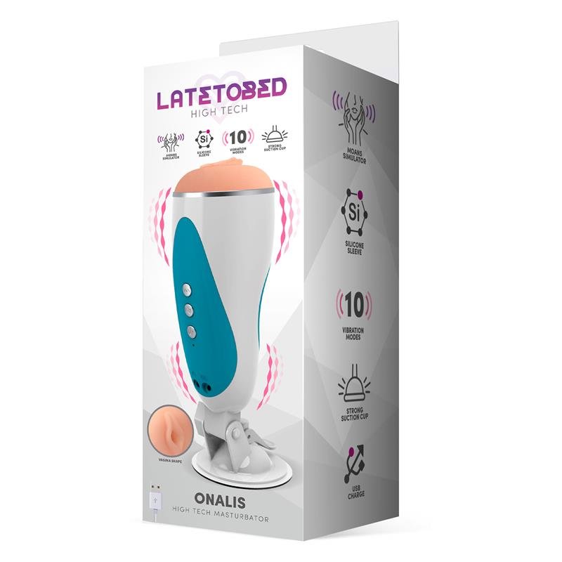 Onalis High Tech Masturbator Moan and Vibrator System USB - Image 2