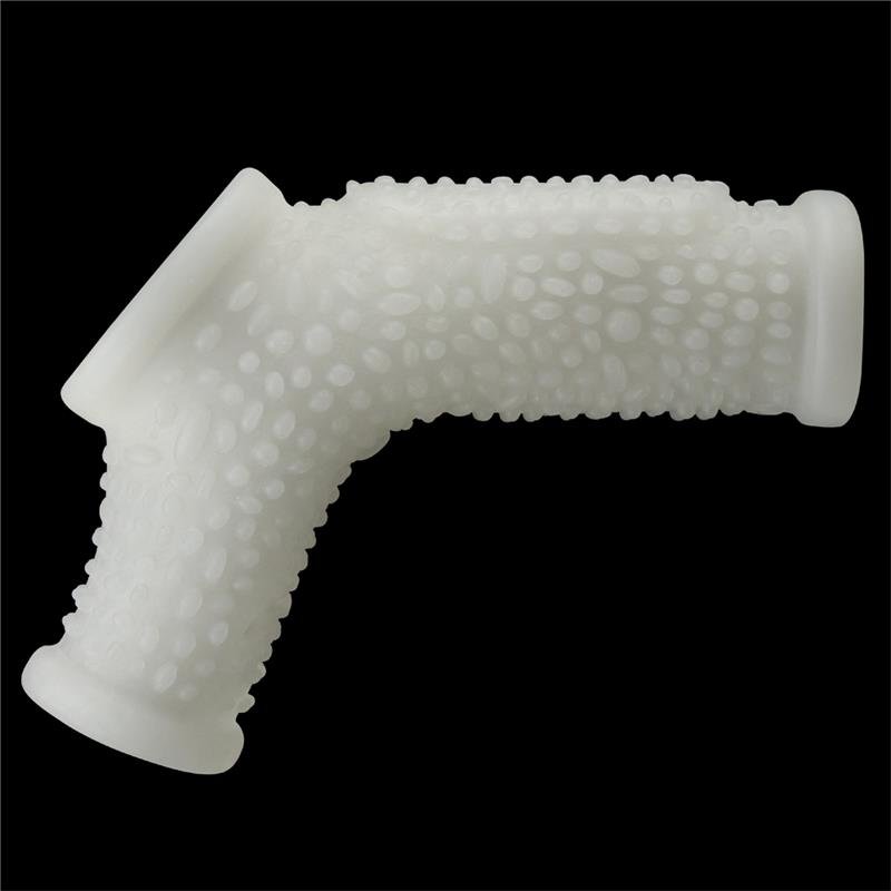 Penis and testicles sleeve with vibration Drip Knights - Image 2