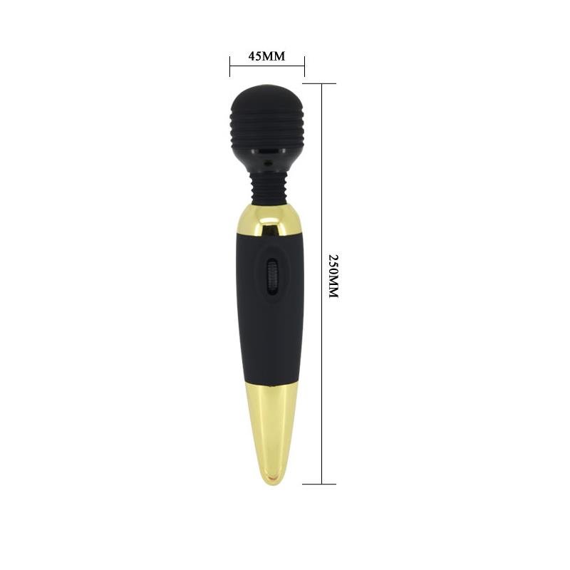 Pretty Love Massager Power Wand Black and Gold - Image 5