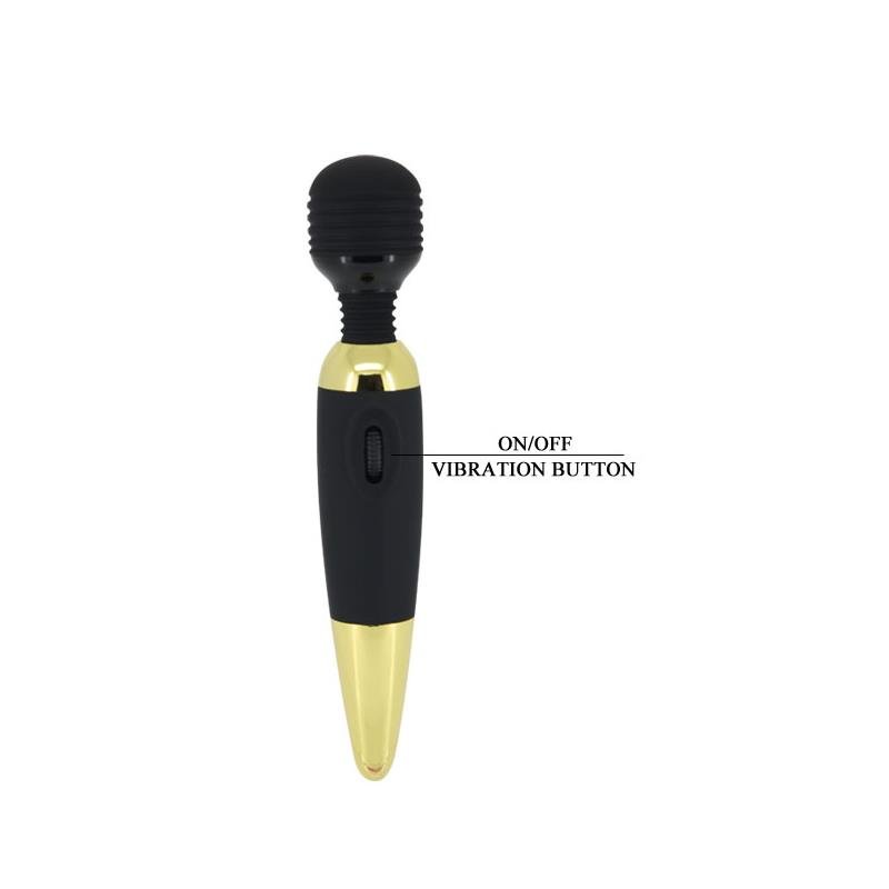 Pretty Love Massager Power Wand Black and Gold - Image 6