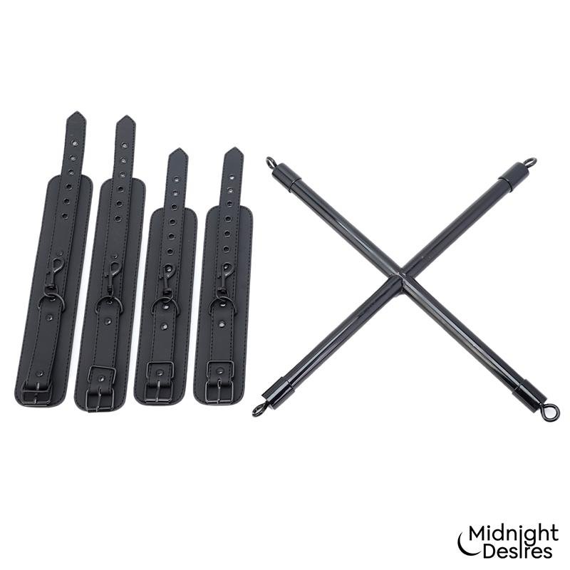 Rigid Crossed Bar with Cuffs - Image 2