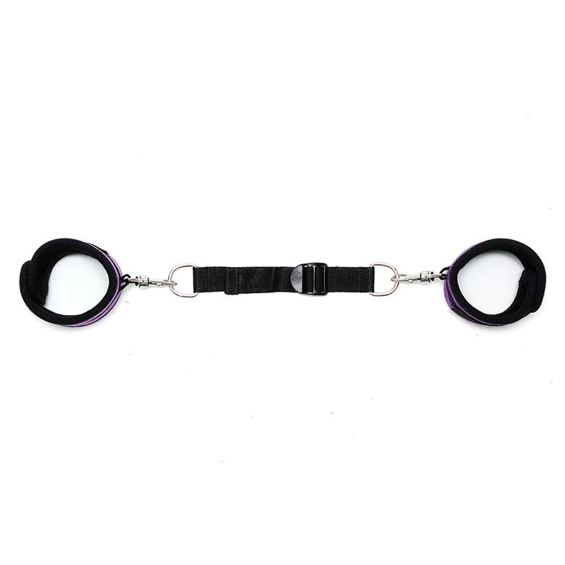 AnkleCuffs with Spreader Strap Adjustable Purple - Image 2