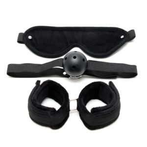 Bondage Set 3 Pieces Black
