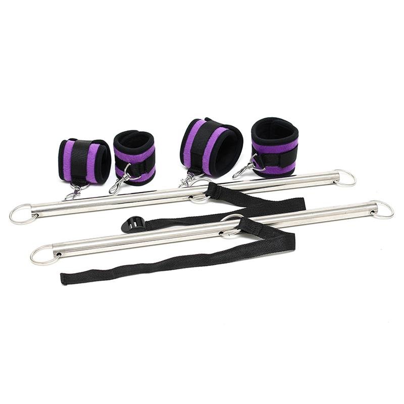 Double Spreader Bar with Suffs Adjustable Purple - Image 3
