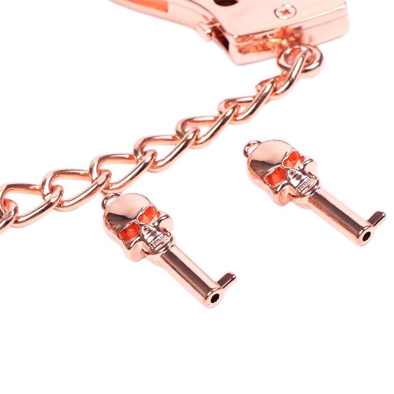 Rose Gold Color Cuffs Skull Keys - Image 7