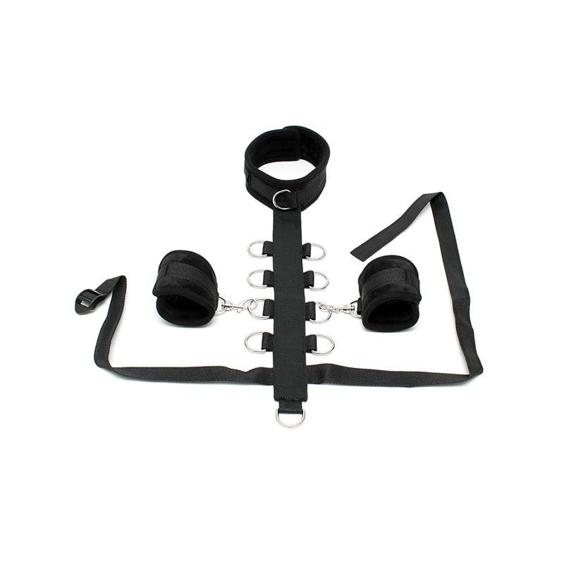 Set Collar with Cuffs Black - Image 4
