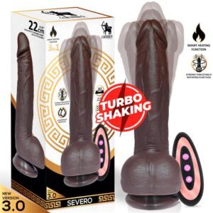 Severo Realistic Turbo Shaking Dildo Thrusting, 360Ã‚Âº Rotation Remote Control Heat Effect