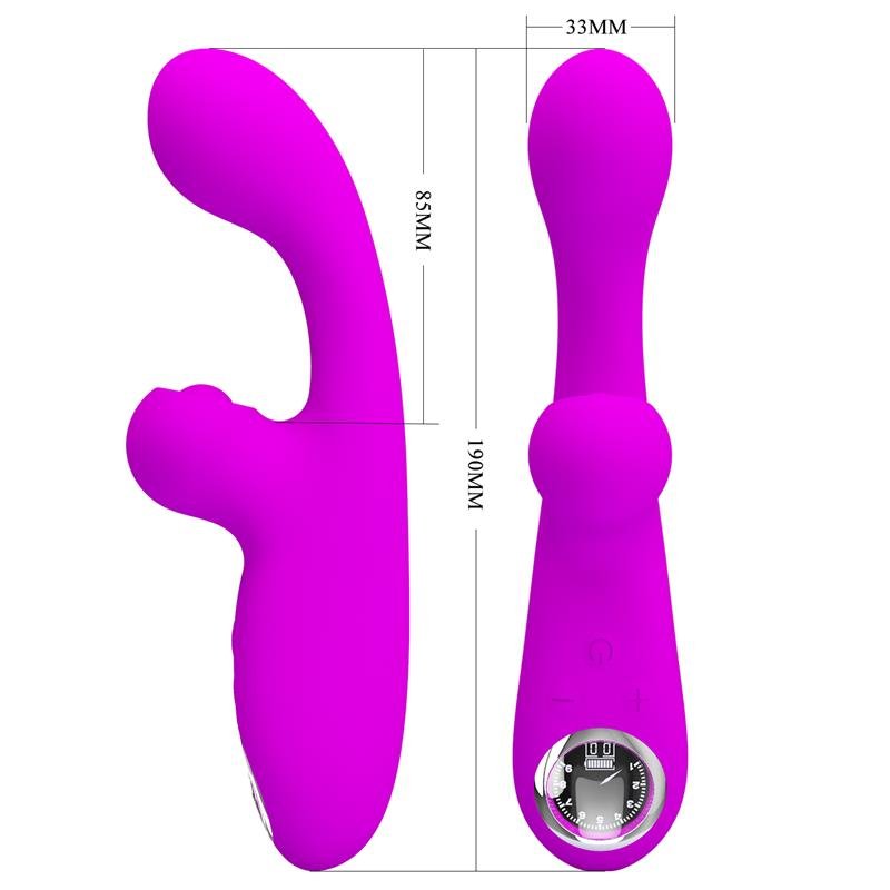 Skylar Bunny Vibrator and Thumping Fuchsia - Image 11