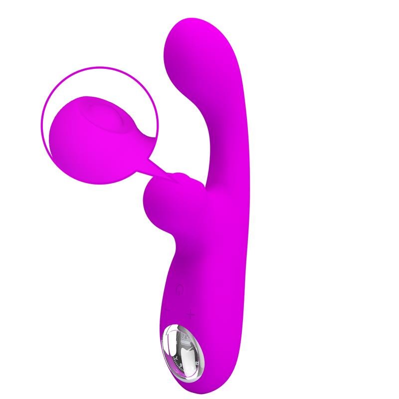 Skylar Bunny Vibrator and Thumping Fuchsia - Image 3