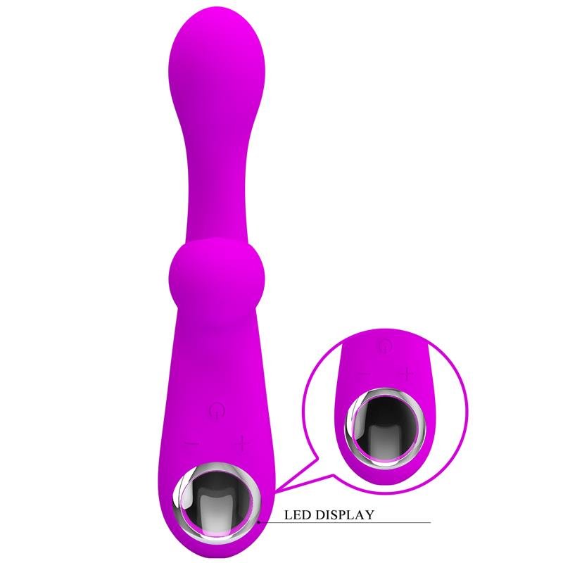 Skylar Bunny Vibrator and Thumping Fuchsia - Image 4
