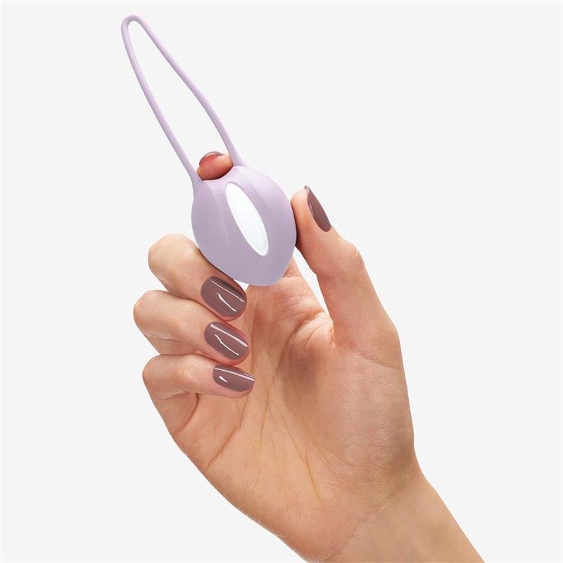 Smartball uno Kegel Ball White/Pastel Lilac - Image 2