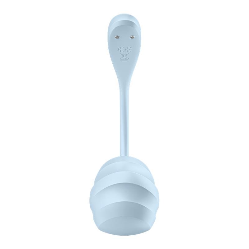 Smooth Petal Panty Vibrator with APP Blue - Image 3