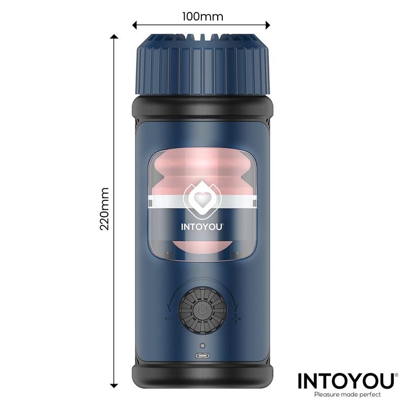 Tenkro Masturbator wit Thrusting and Heat USB-C - Image 8