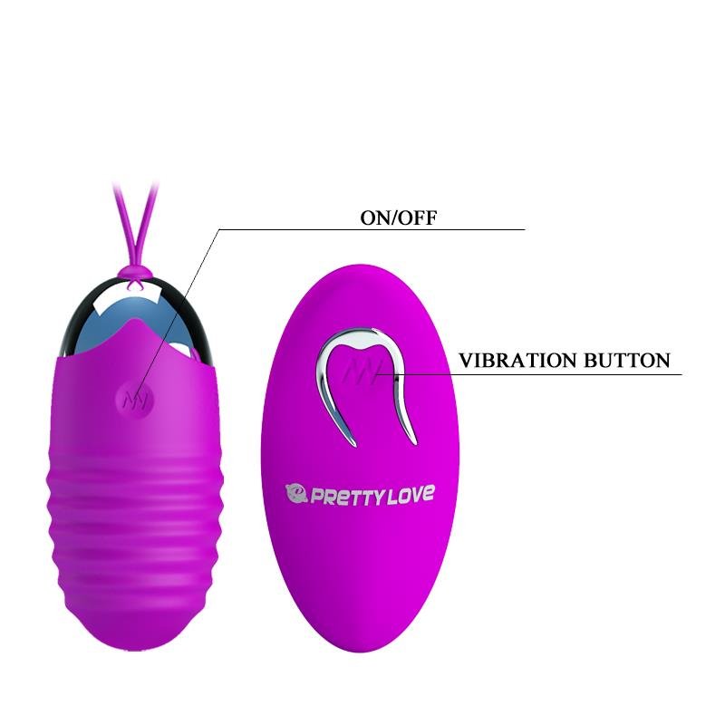 Vibrating Egg Jessica USB Purple - Image 6