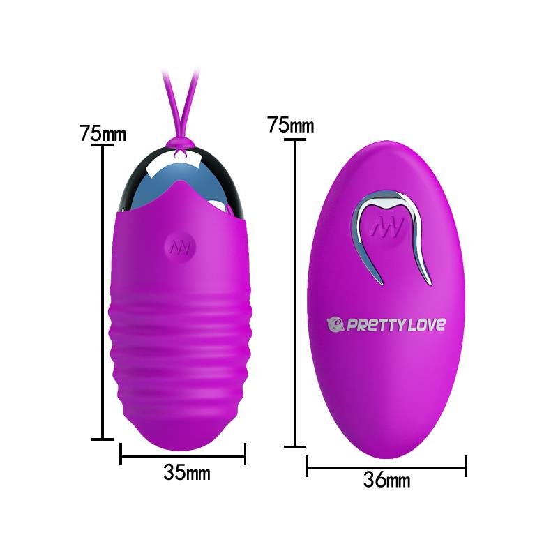 Vibrating Egg Jessica USB Purple - Image 7
