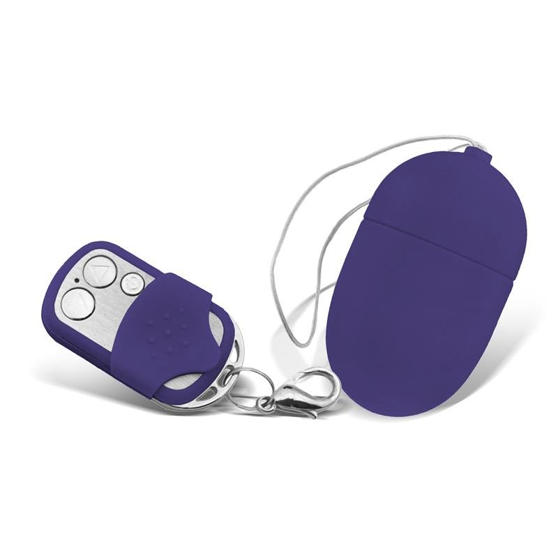 Vibrating Egg with Remote Control Medium Size Purple - Image 3