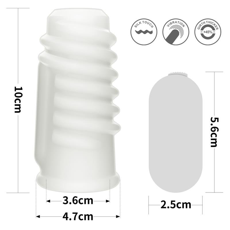 Vibrating Penis Sleeve Spiral Knights - Image 9