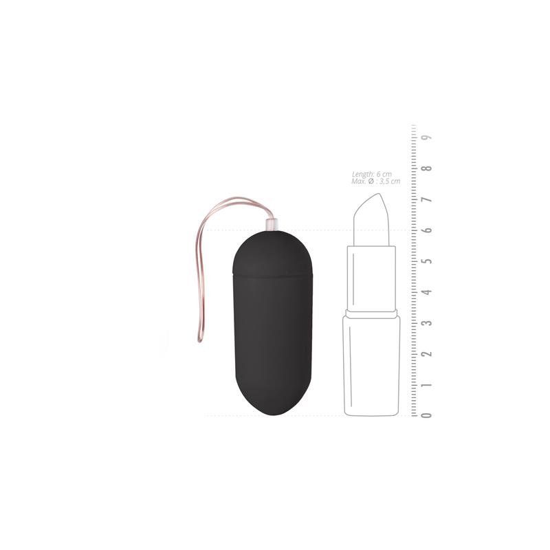 Vibration Egg Remote Control 10 Functions Black - Image 5