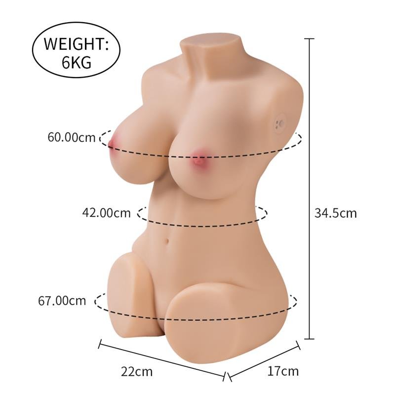 Wendy Torso with Vibration and Suction Efect 6 kg - Image 14